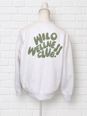 Wilo the Label wellness oversized Crewneck women's size small NWT